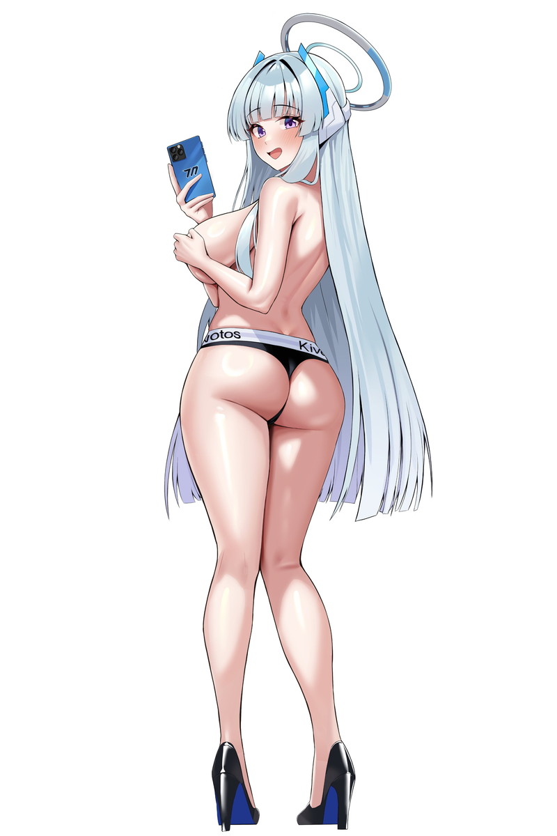 【二次】白髪、銀髪の女の子のエロ画像 Part７８