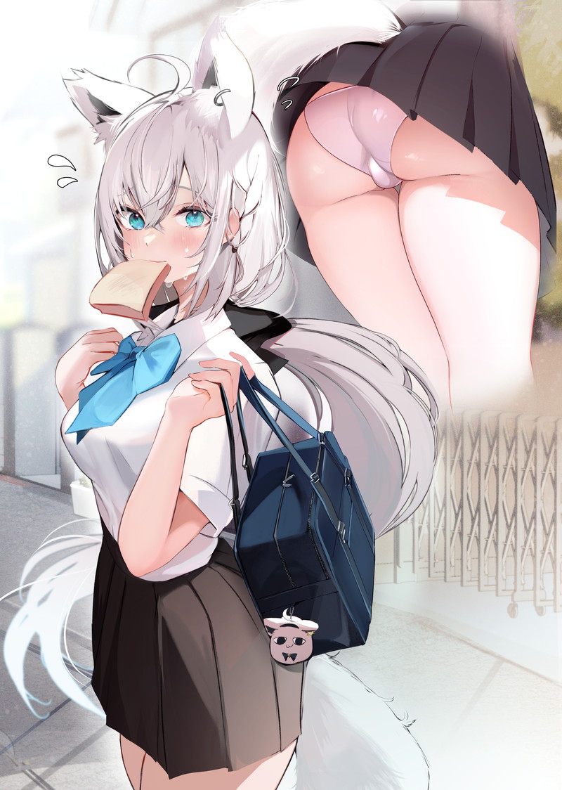 【二次】白髪、銀髪の女の子のエロ画像 Part７８