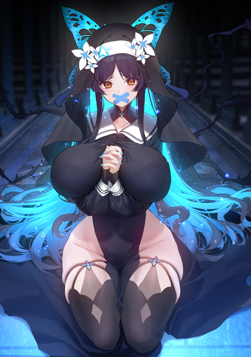 【二次】衣服に包まれた着衣おっぱいに興奮するエロ画像 Part２１