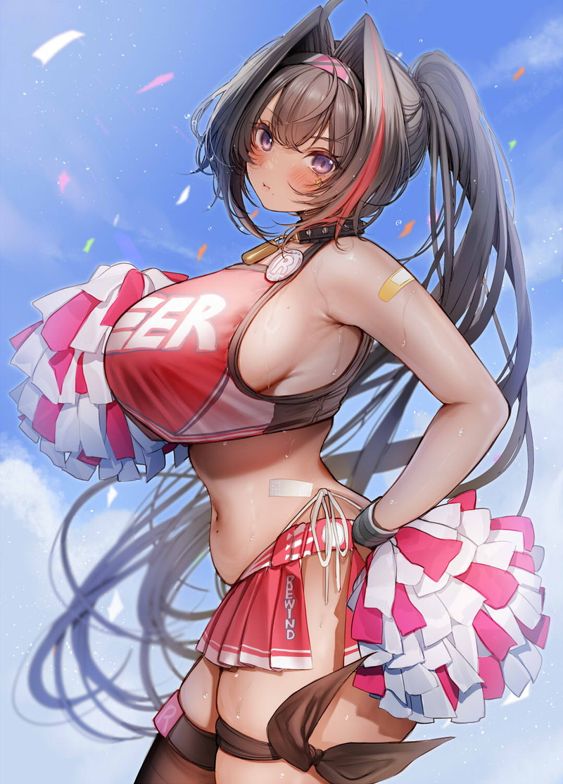 褐色、日焼け肌の女の子たちの二次エロ画像 Part６６