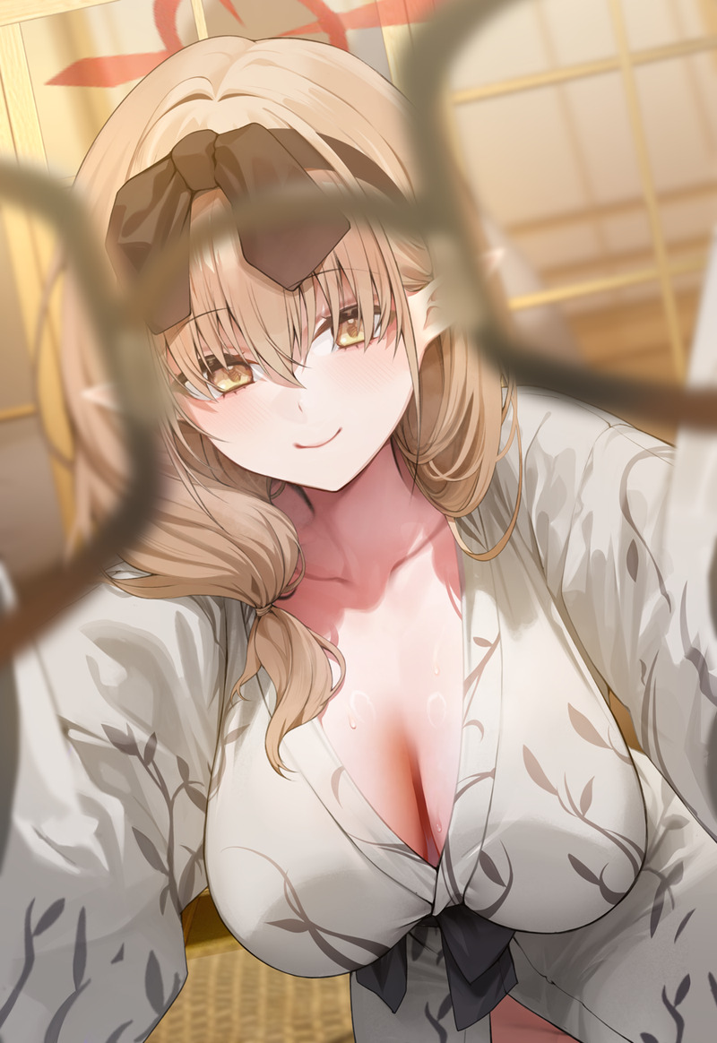 【二次】胸の谷間がエロい格好の女の子たちのエロ画像 Part１２