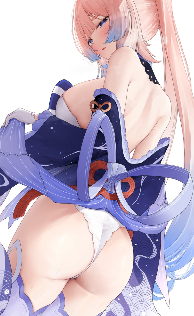 【二次】赤面、恥じらいエロ画像 Part１４７【まとめ】