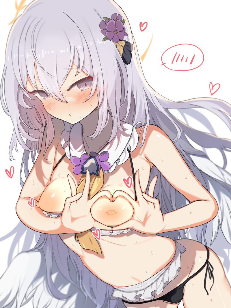 【二次】赤面、恥じらいエロ画像 Part１４７【まとめ】