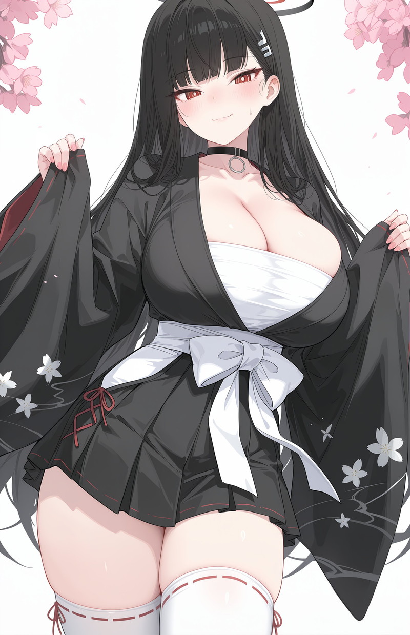 【二次】黒髪の女の子のエロ画像まとめ Part１２４