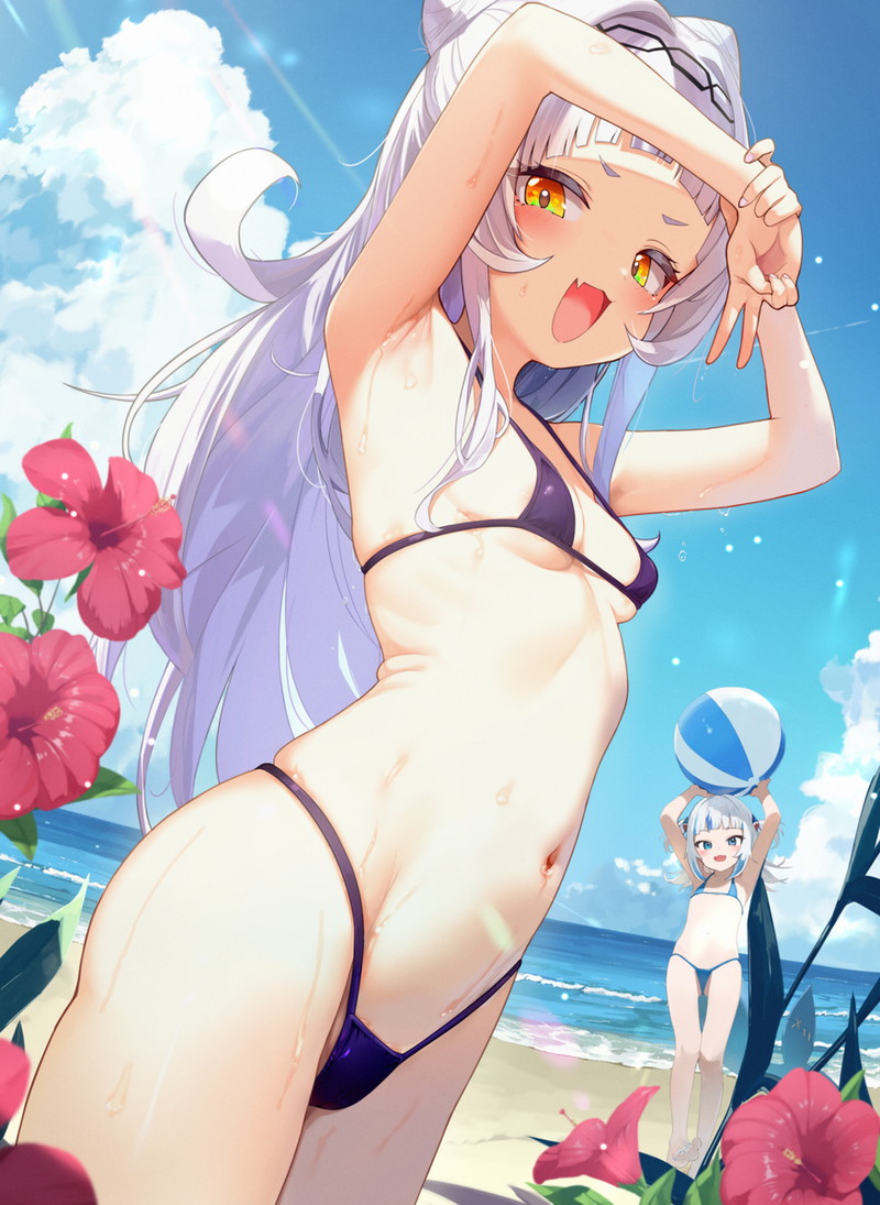 【二次】お腹、おへそのエロ画像まとめ Part５８