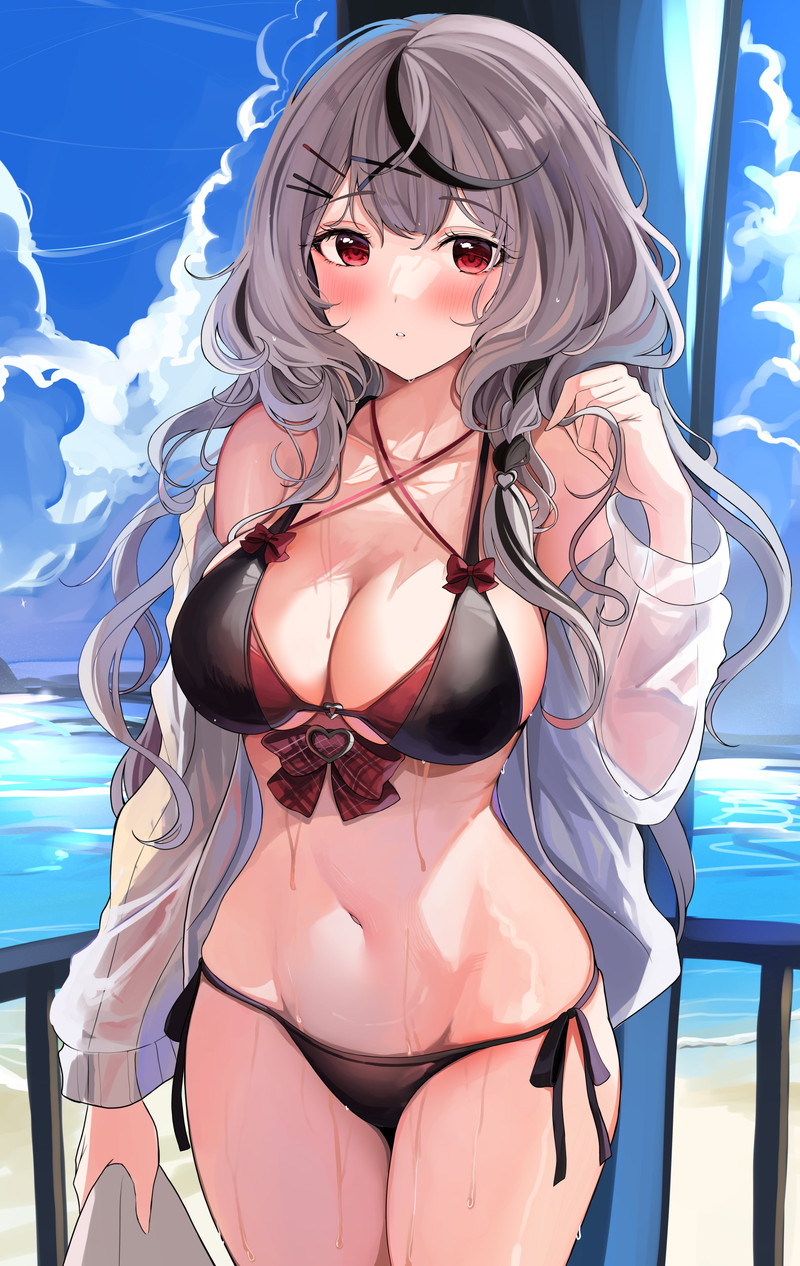 【二次】お腹、おへそのエロ画像まとめ Part５８