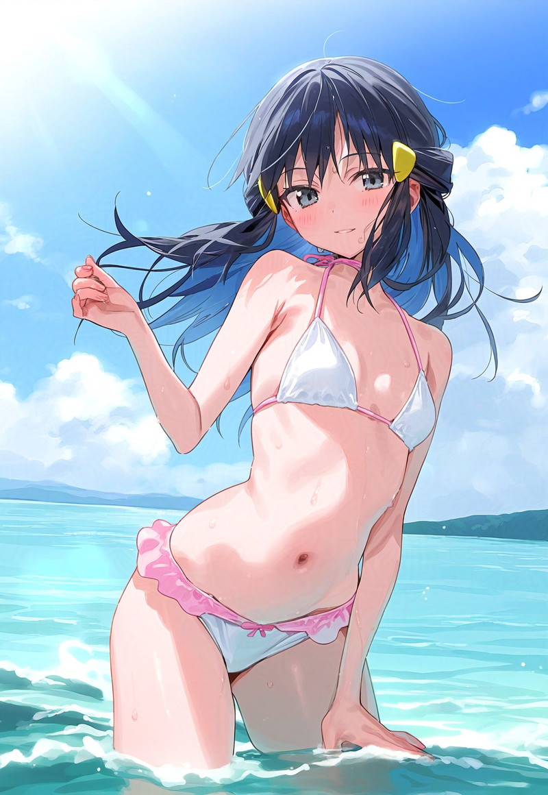 【二次】お腹、おへそのエロ画像まとめ Part５８