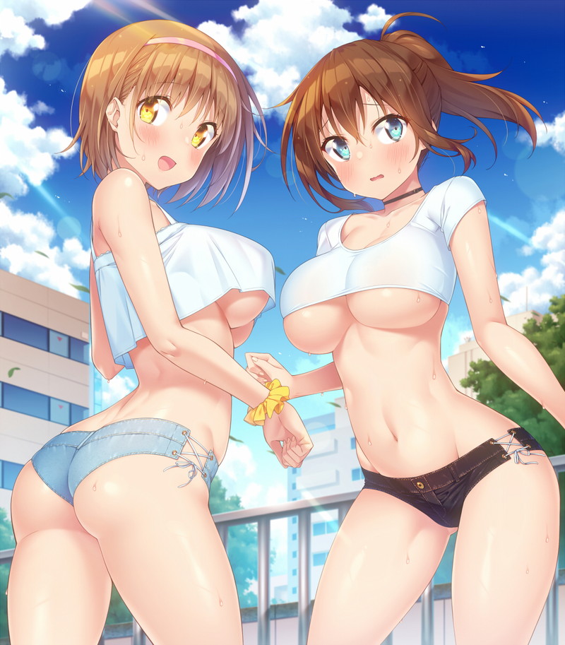 【二次】お腹、おへそのエロ画像まとめ Part５８