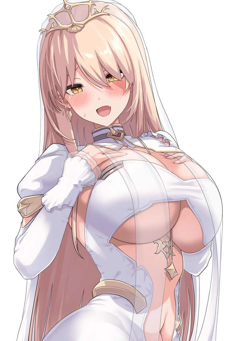 【二次】ウエディングドレス、セクシードレスのエロ画像 Part１８