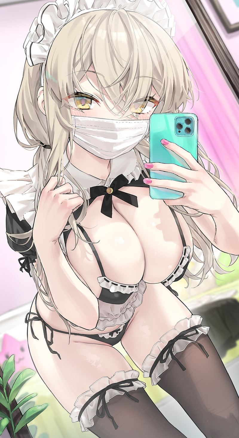 【二次】メイド服を着た女の子のエロ画像 Part７８