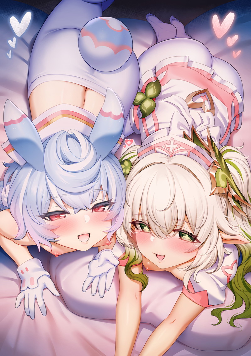 【二次】期待が高まる仰向け、寝そべり状態のエロ画像 Part５８