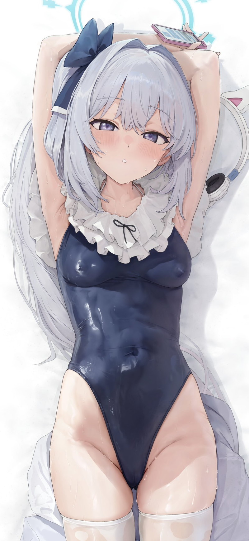 【二次】期待が高まる仰向け、寝そべり状態のエロ画像 Part５８