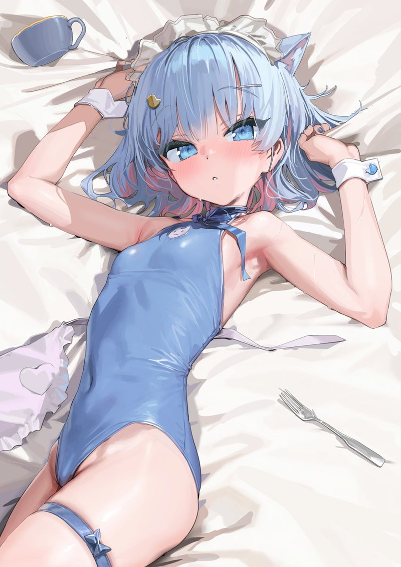 【二次】期待が高まる仰向け、寝そべり状態のエロ画像 Part５８