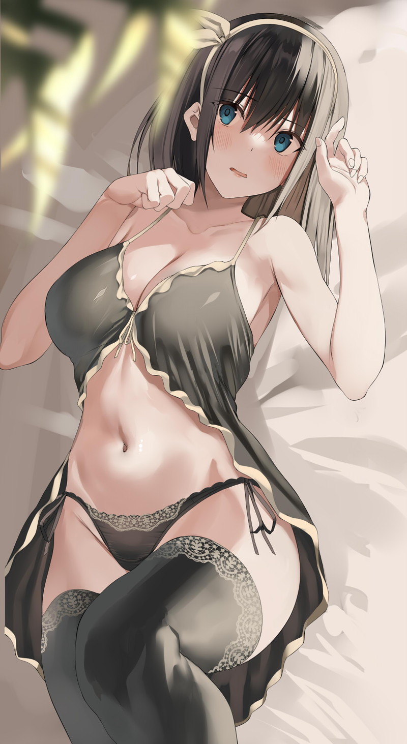 【二次】期待が高まる仰向け、寝そべり状態のエロ画像 Part５８