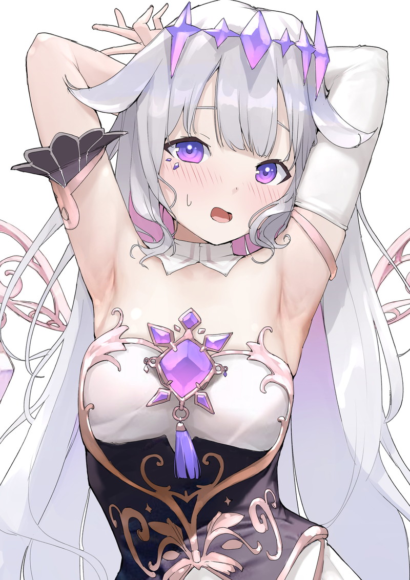 【二次】白髪、銀髪の女の子のエロ画像 Part７９