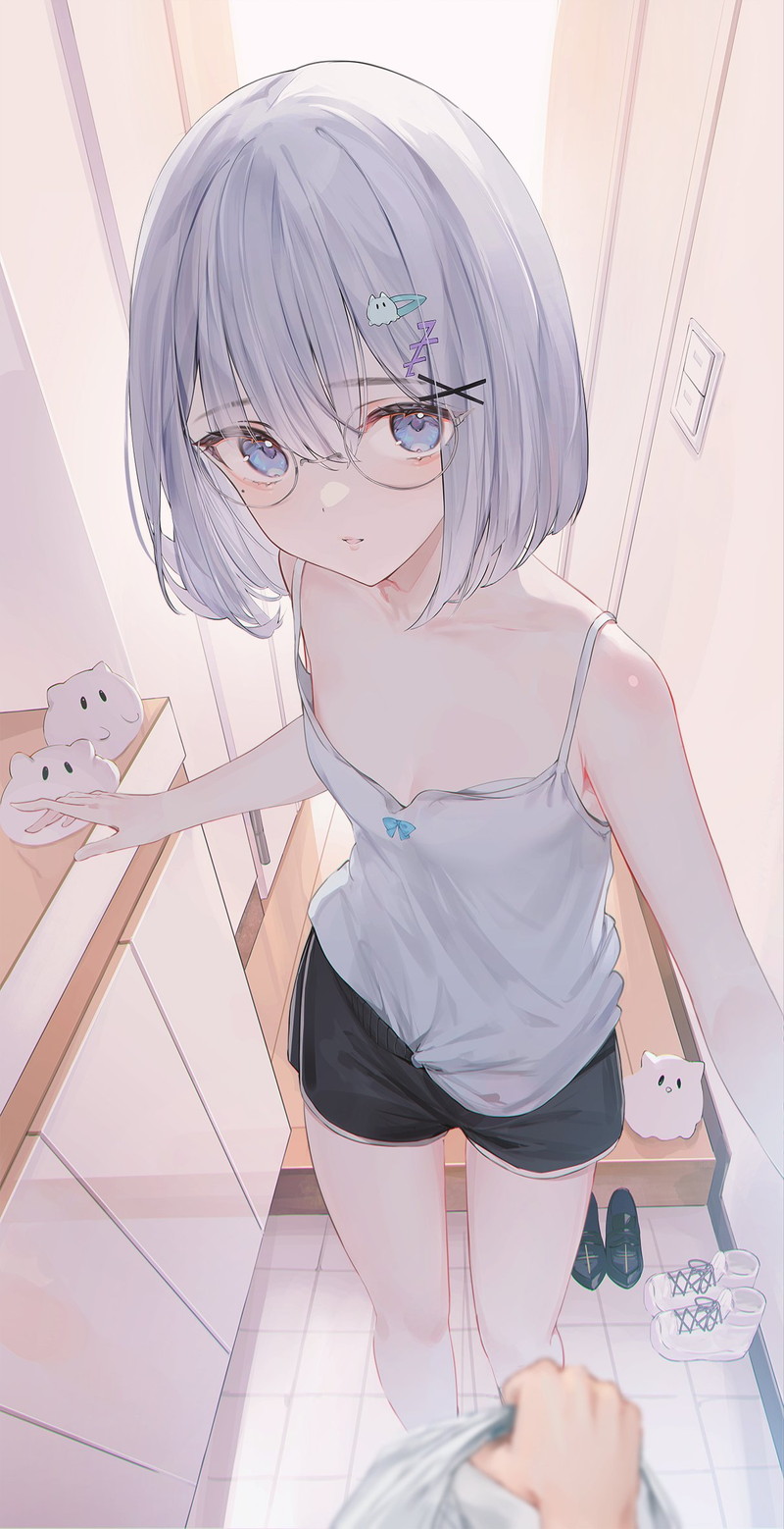 【二次】白髪、銀髪の女の子のエロ画像 Part７９