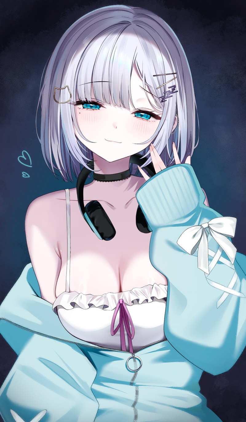 【二次】白髪、銀髪の女の子のエロ画像 Part７９