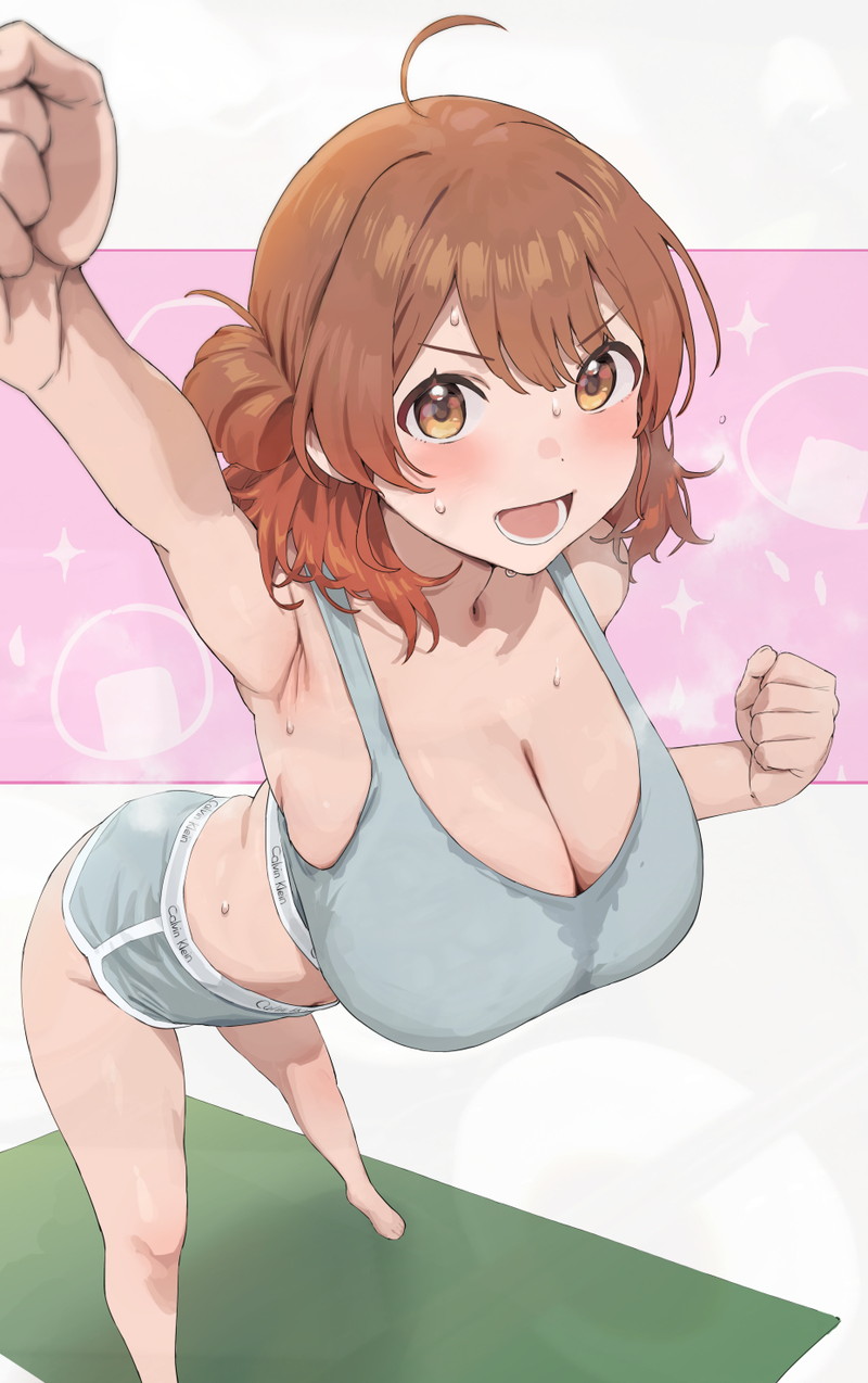 【二次】胸の谷間がエロい格好の女の子たちのエロ画像 Part１３