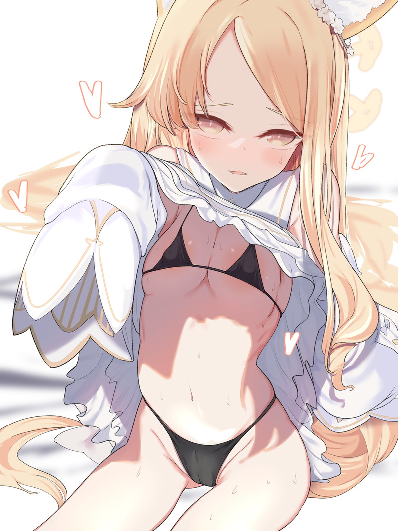 【二次】自分で服を捲って下着や身体を見せるたくし上げエロ画像 Part１１