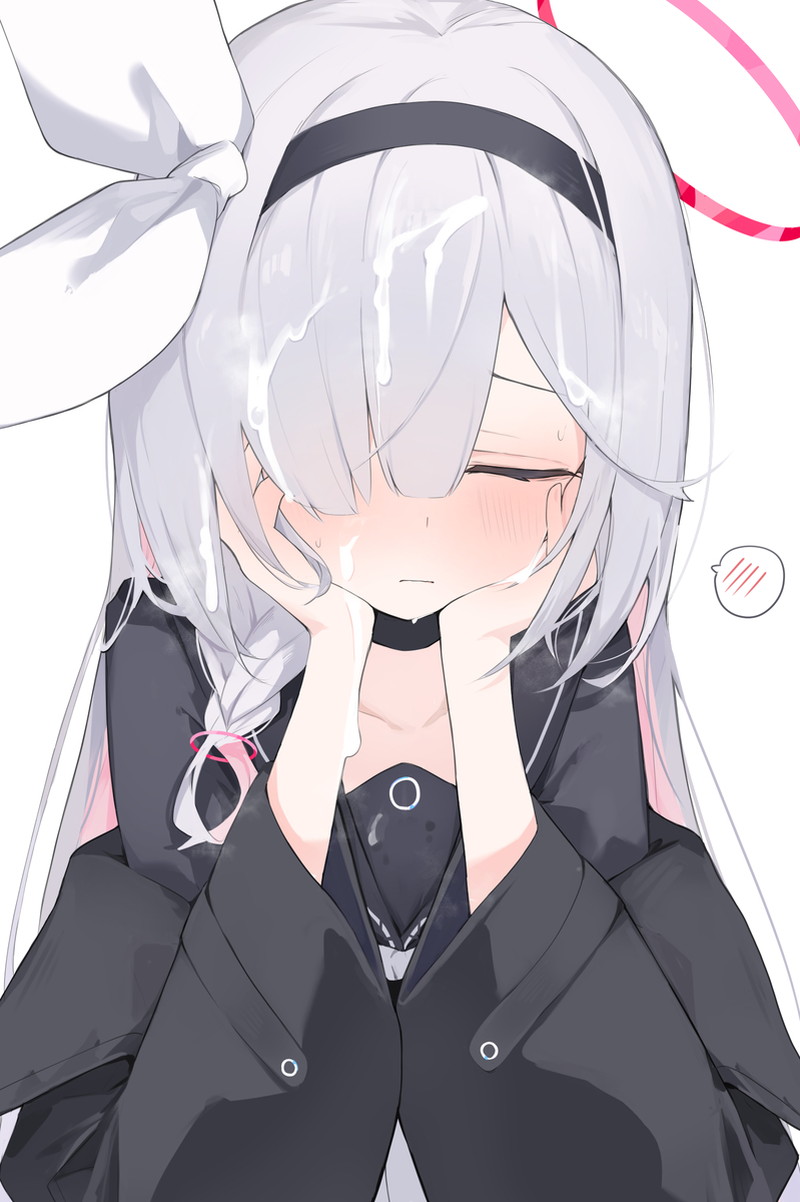 【二次】顔や身体がザーメンでドロドロになったぶっかけエロ画像 Part１