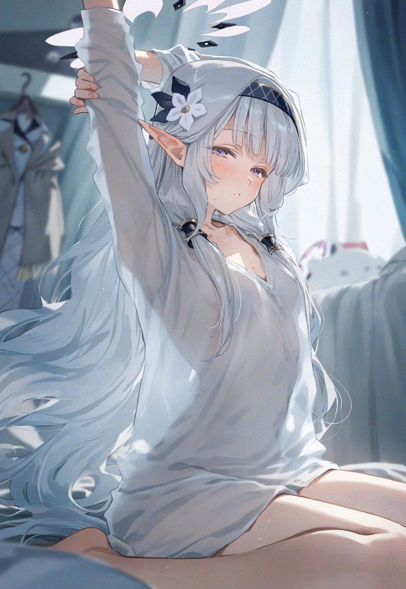 【二次】濡れ透けやスケスケな服を着た女の子のエロ画像 Part４０