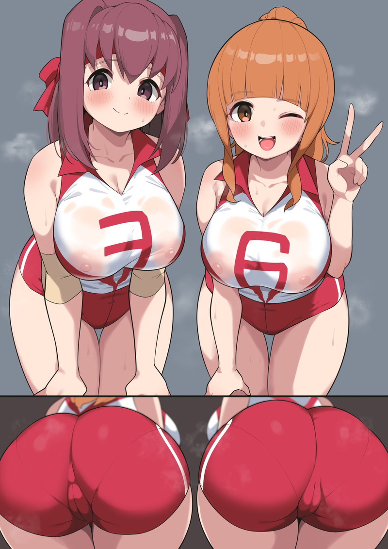 【二次】濡れ透けやスケスケな服を着た女の子のエロ画像 Part４０