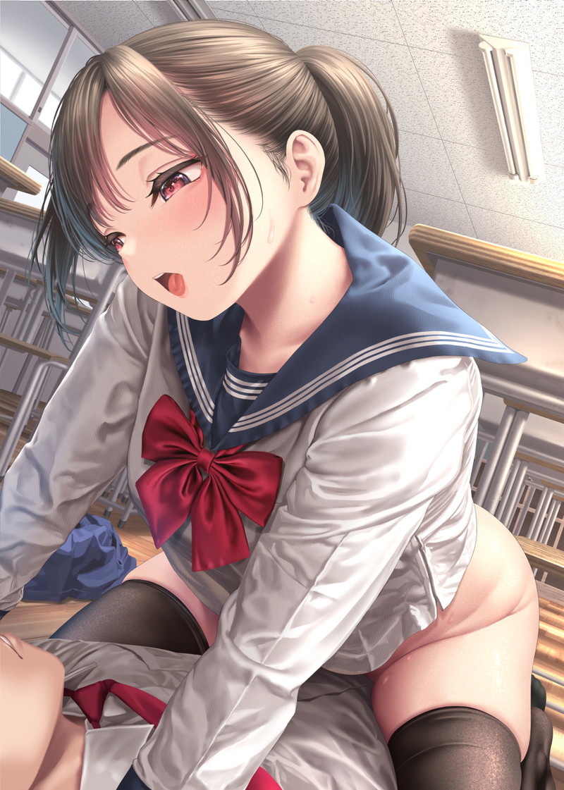 二次元ニーソックスのエロ画像がほしい Part６７