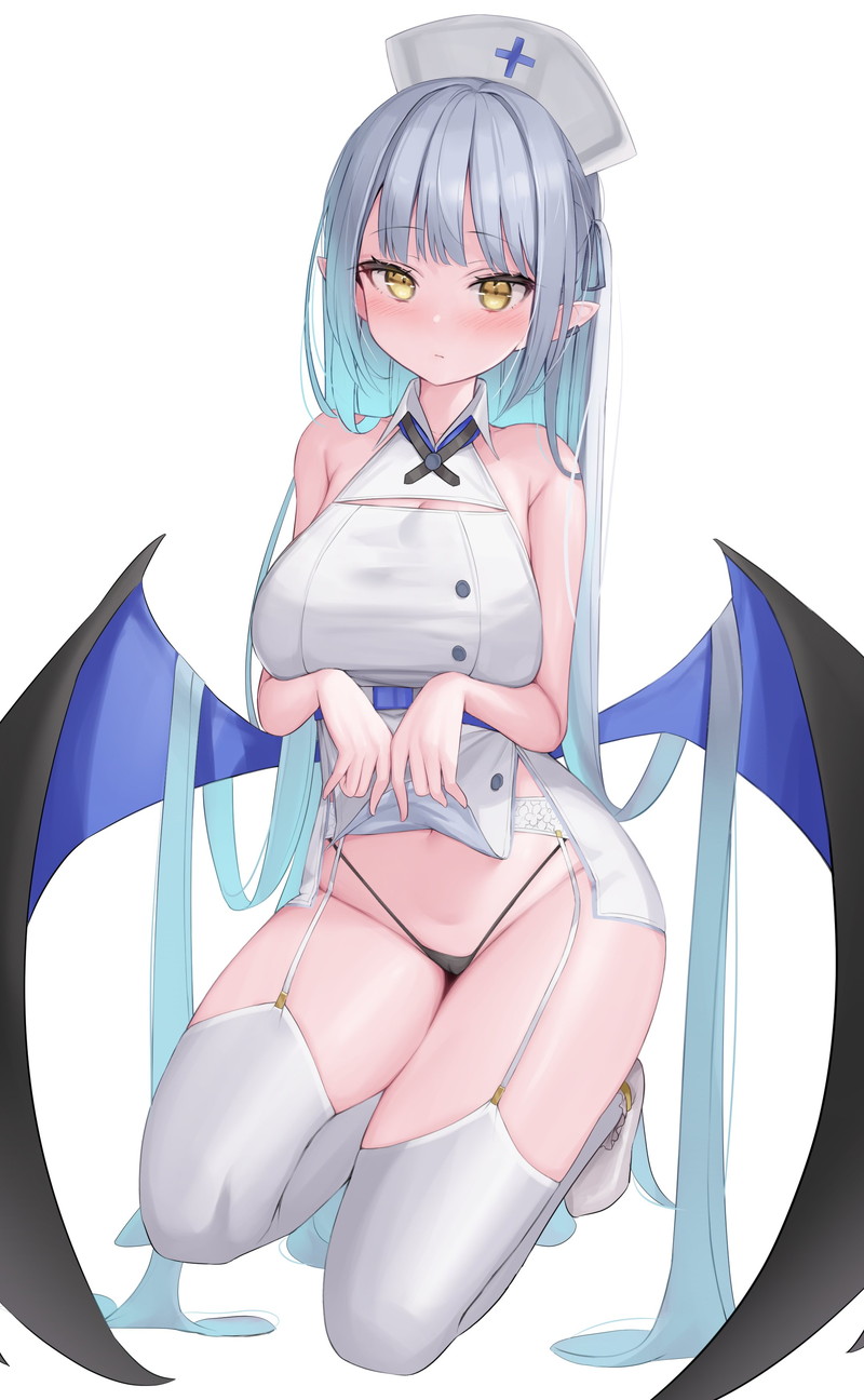 【二次】肩と腕が露出したノースリーブ服のエロ画像 Part１