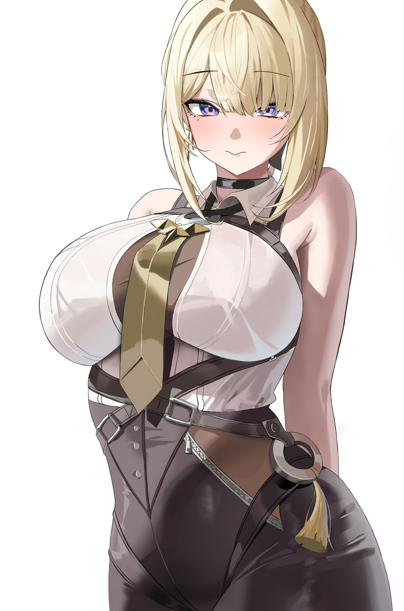 【二次】肩と腕が露出したノースリーブ服のエロ画像 Part１