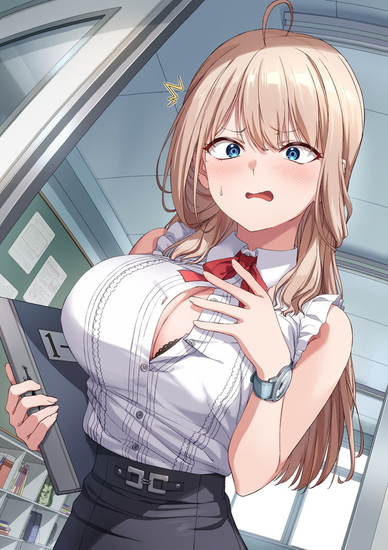 【二次】肩と腕が露出したノースリーブ服のエロ画像 Part１