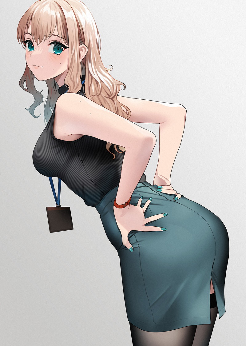【二次】肩と腕が露出したノースリーブ服のエロ画像 Part１