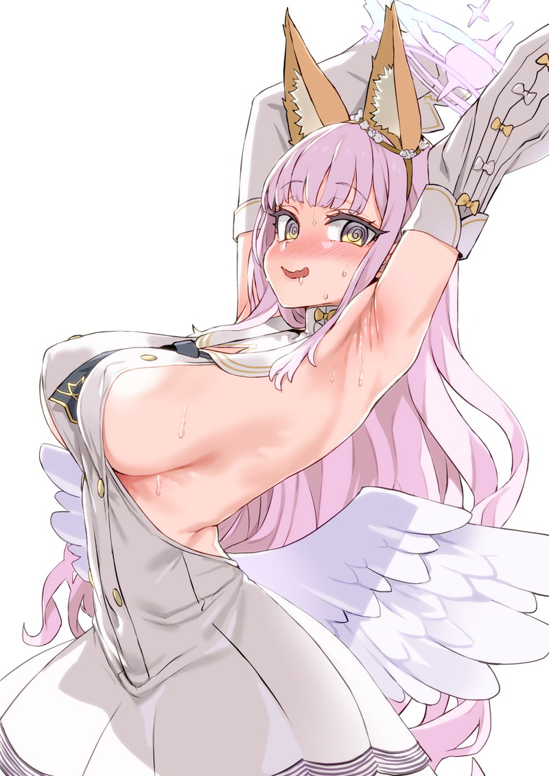 【二次】肩と腕が露出したノースリーブ服のエロ画像 Part１