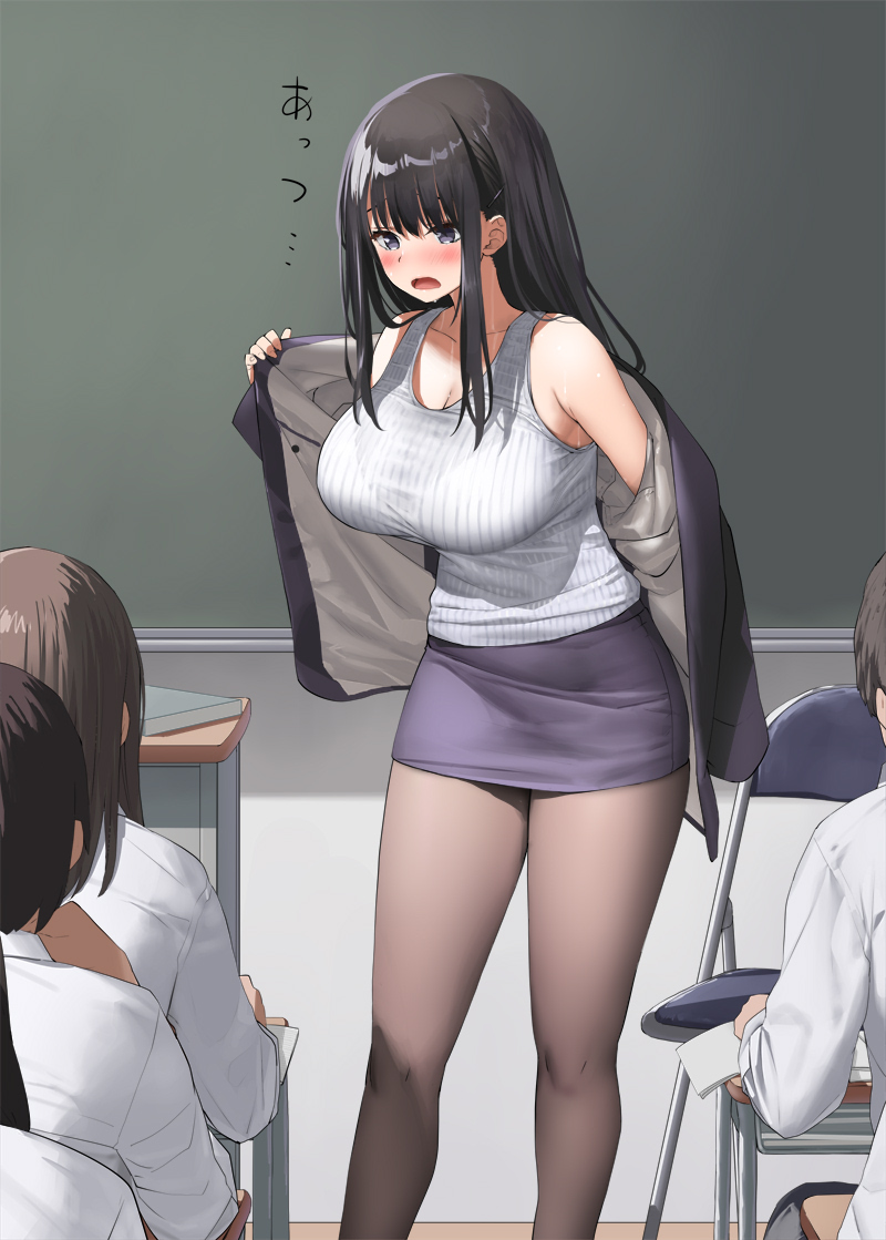 【二次】肩と腕が露出したノースリーブ服のエロ画像 Part１