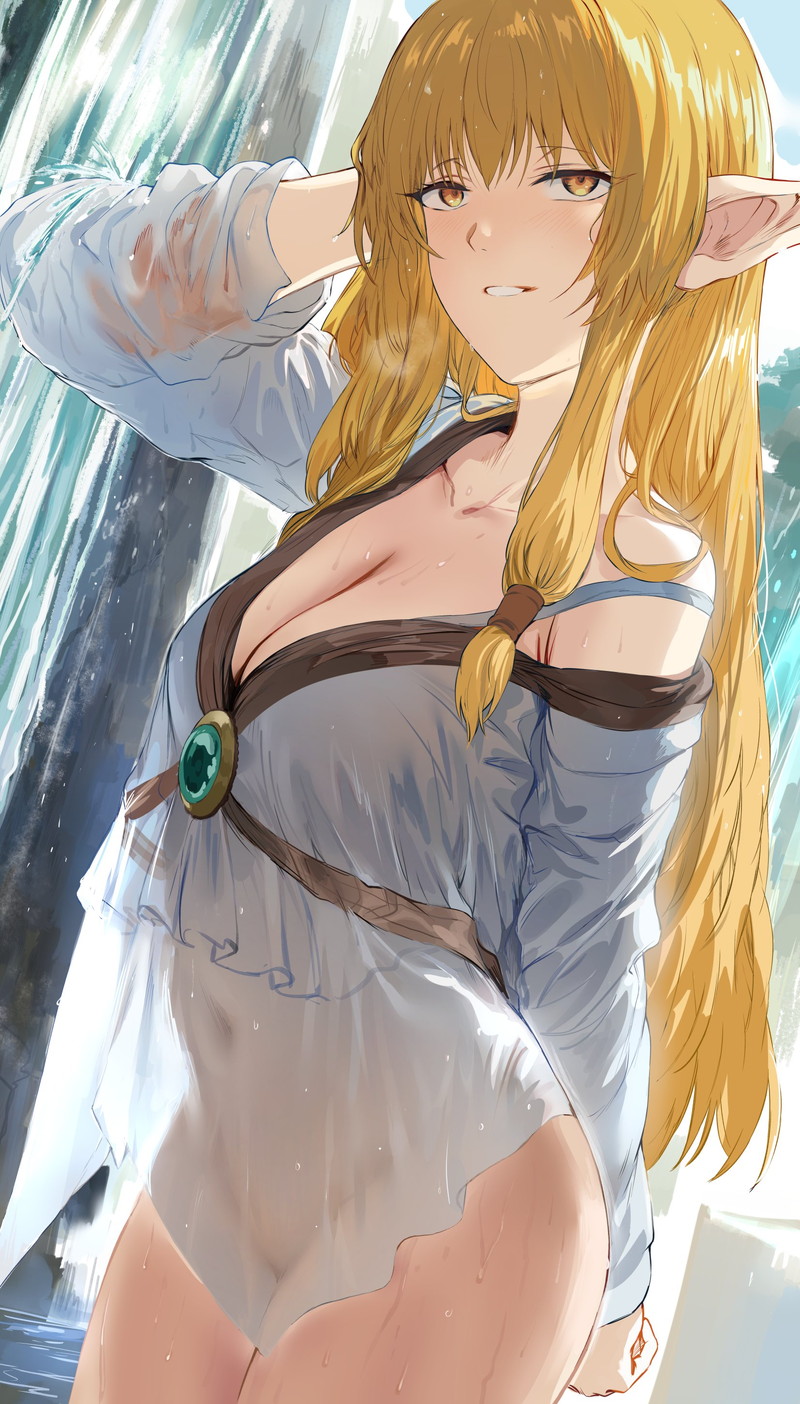 【二次】パンツを履いていないノーパン状態の女の子の画像 Part３３