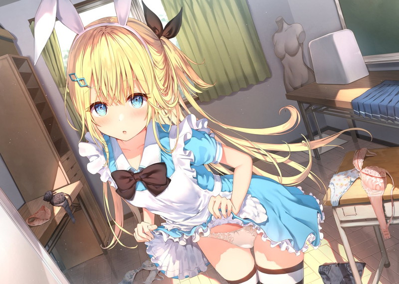 【二次】可愛いパンツからセクシーなパンティーまで集めたエロ画像まとめ Part４８