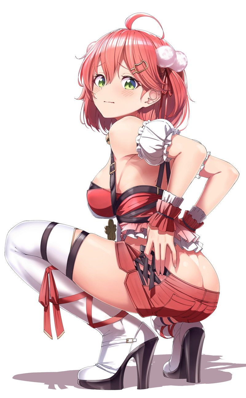 【二次】サイズが合ってないピチピチキツキツな格好のエロ画像 Part６