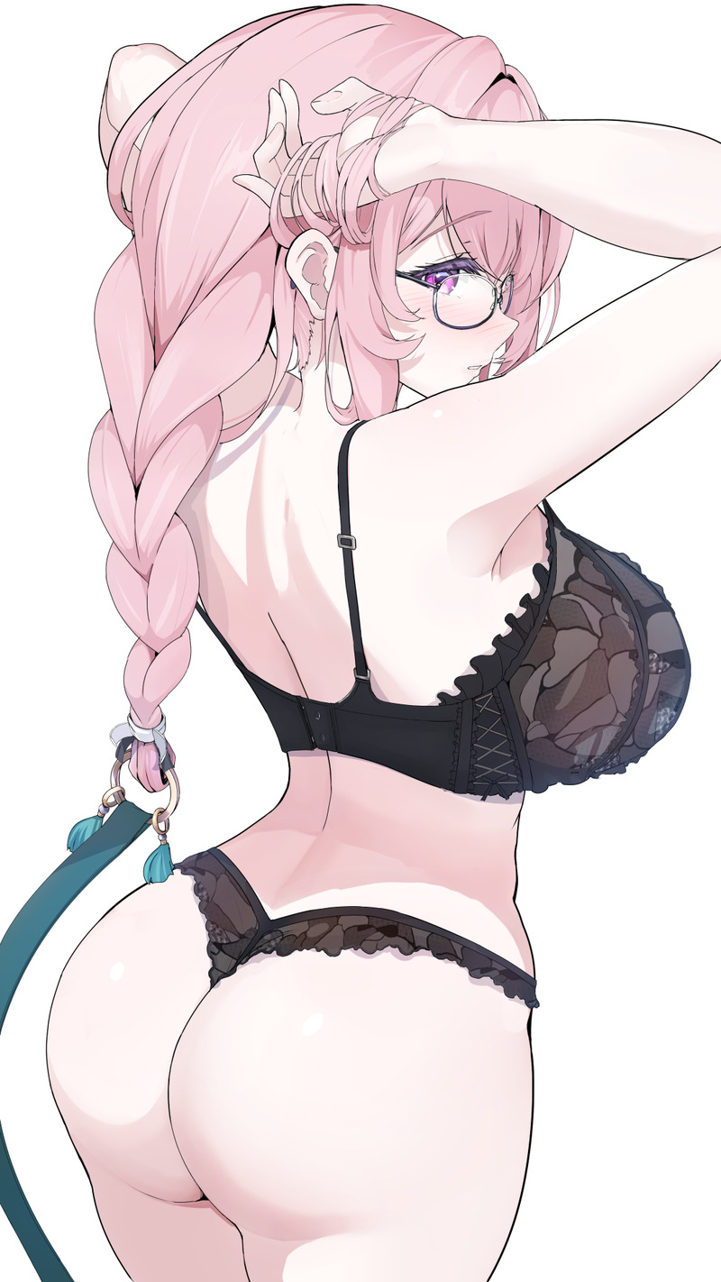 ピンク髪のキャラや女の子の二次エロ画像 Part１4