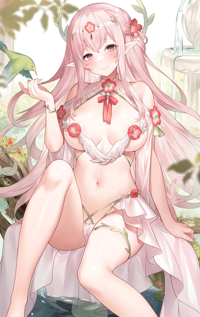 ピンク髪のキャラや女の子の二次エロ画像 Part１4