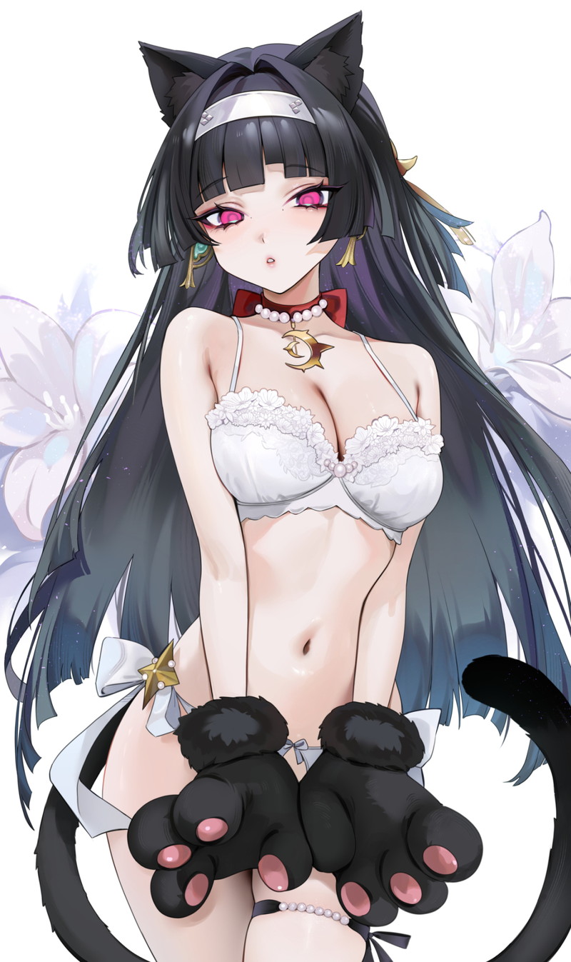 【二次】エッチで可愛いブラジャーを付けた女の子のエロ画像 Part７５