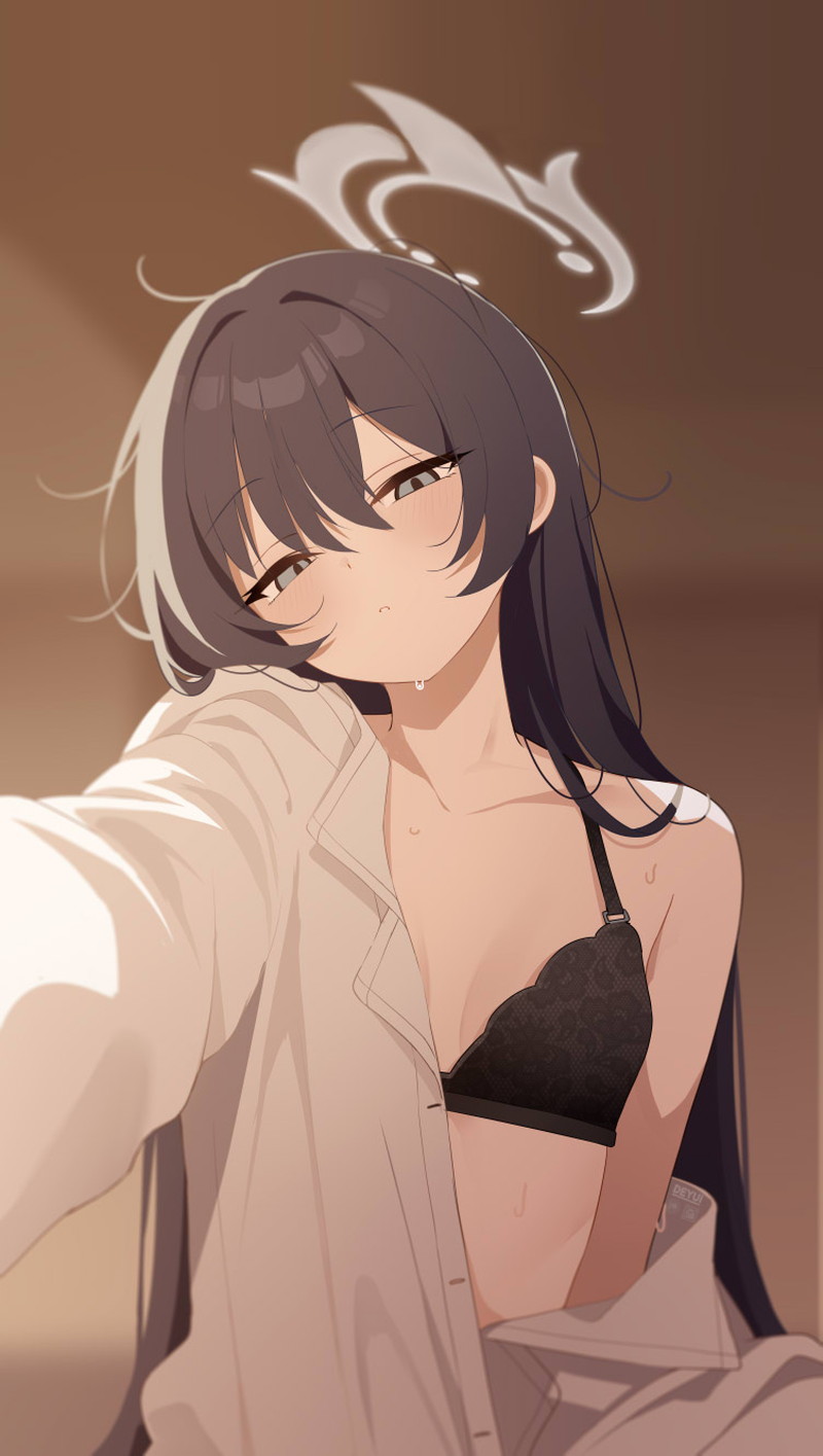 【二次】エッチで可愛いブラジャーを付けた女の子のエロ画像 Part７５
