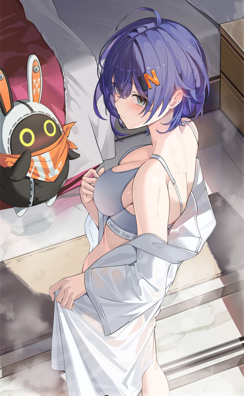 【二次】エッチで可愛いブラジャーを付けた女の子のエロ画像 Part７５