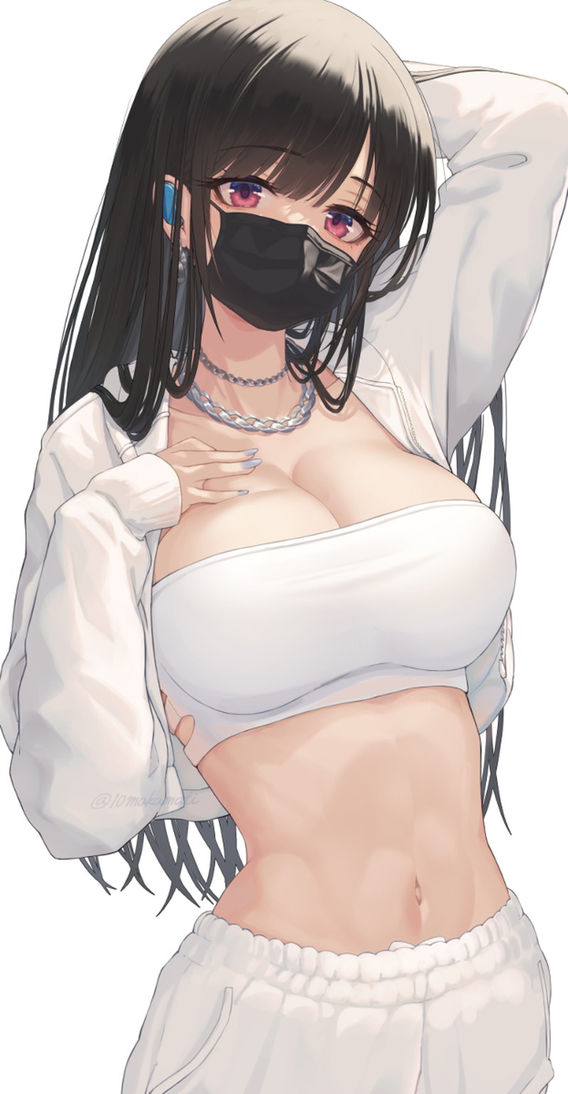 【二次】マスクを付けた女の子のフェチエロ画像 Part１５