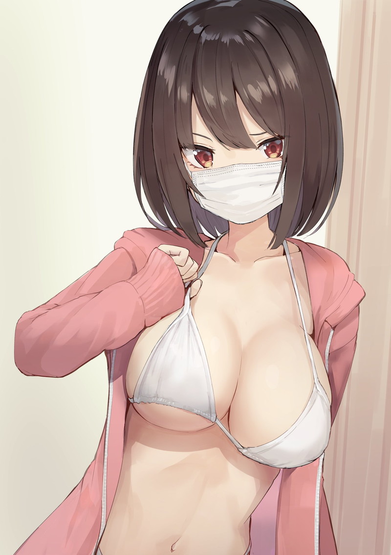 【二次】マスクを付けた女の子のフェチエロ画像 Part１５