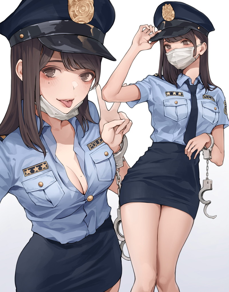 【二次】マスクを付けた女の子のフェチエロ画像 Part１５