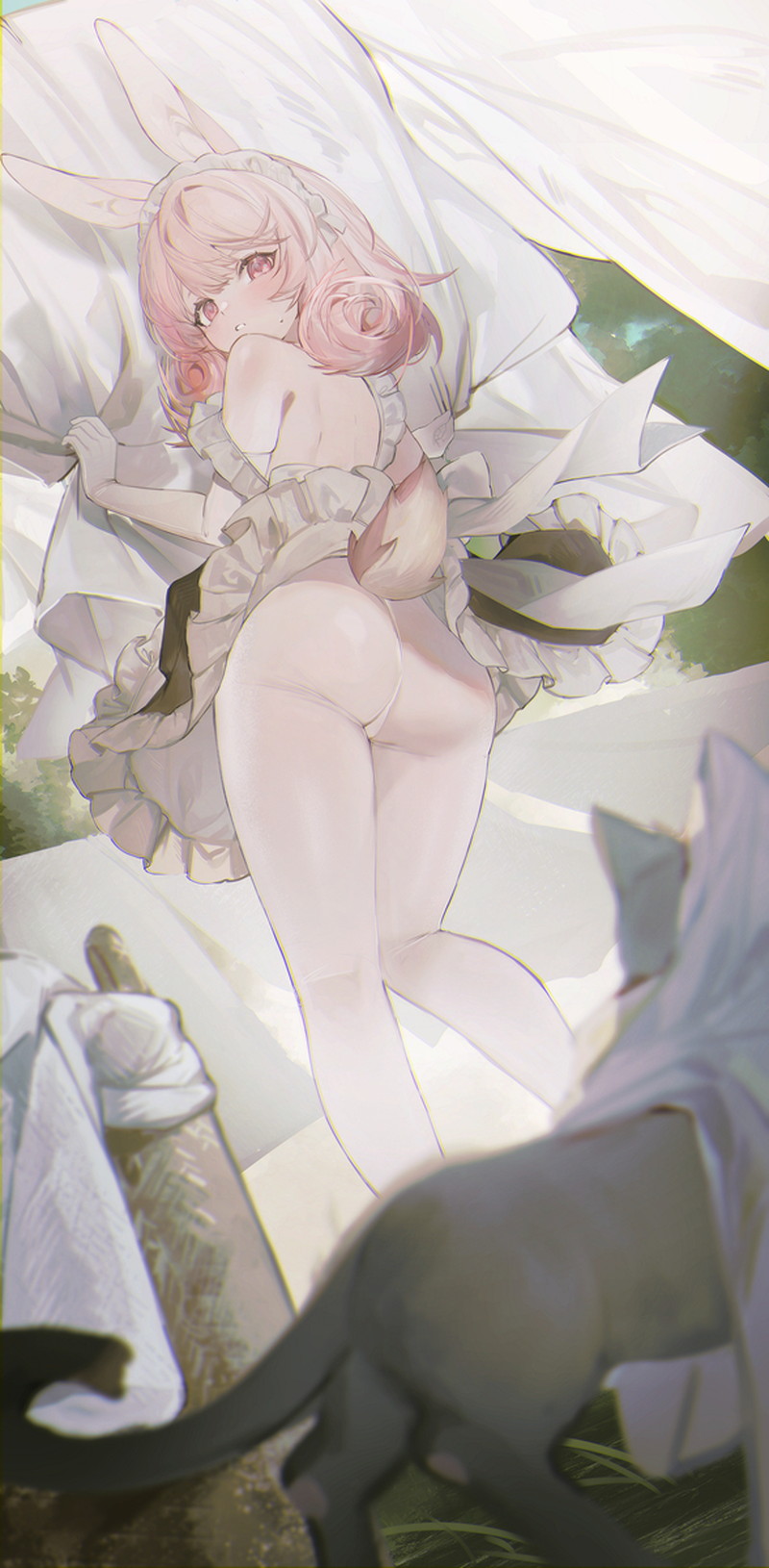 【二次】メイド服を着た女の子のエロ画像 Part７７
