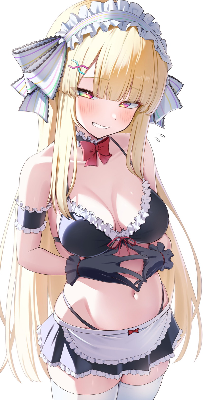 【二次】メイド服を着た女の子のエロ画像 Part７７