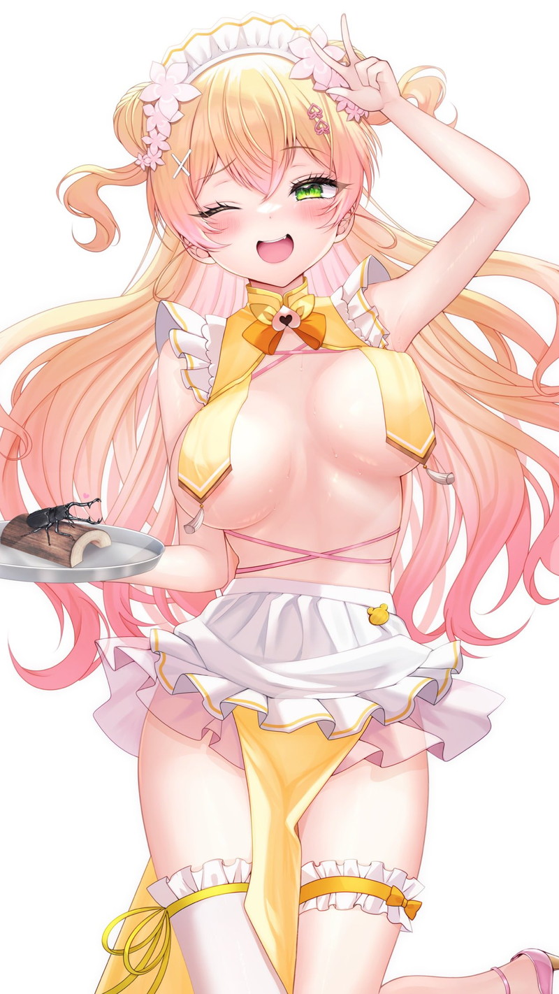 【二次】メイド服を着た女の子のエロ画像 Part７７