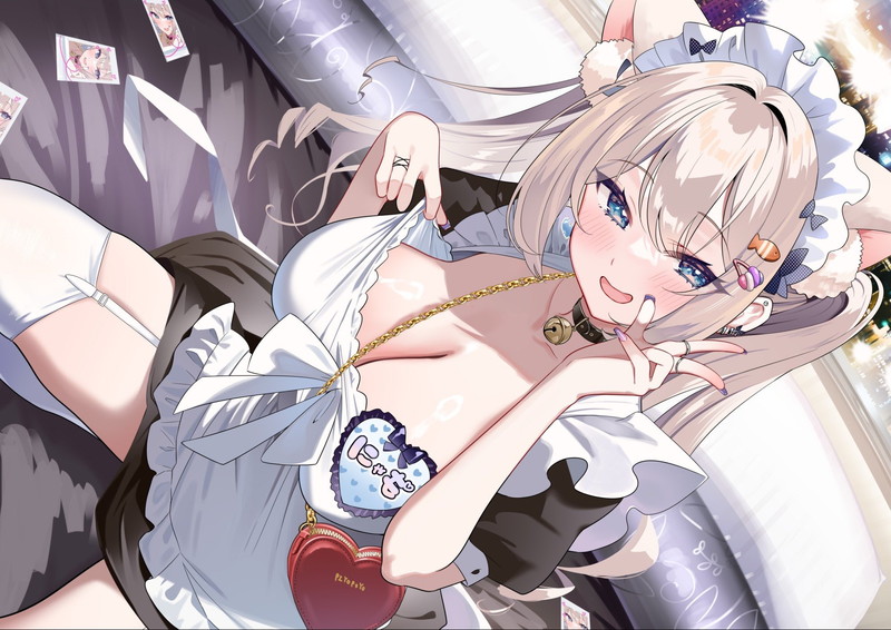 【二次】メイド服を着た女の子のエロ画像 Part７７