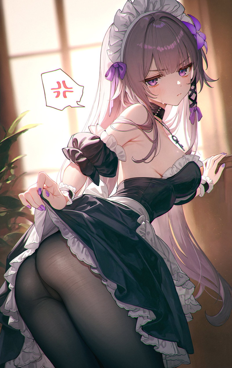 【二次】メイド服を着た女の子のエロ画像 Part７７