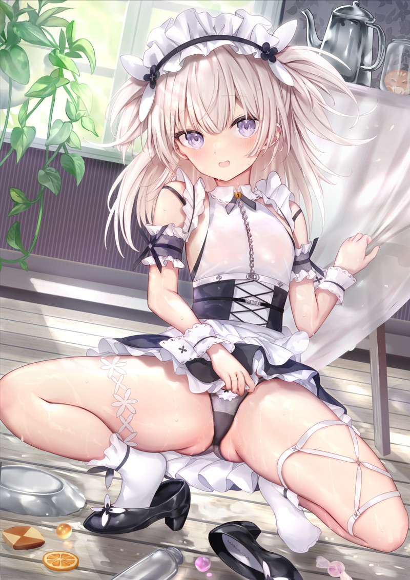 【二次】メイド服を着た女の子のエロ画像 Part７７